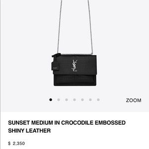 Sunset Medium Ysl !!!! Used only twice!